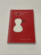 The History of the Viola Volume 2 by Maurice W Riley 1991 Trade Paperback comprar usado  Enviando para Brazil