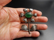 Broche 1970 fleur d'occasion  Saint-Révérien
