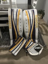 Reebok goalie pads for sale  Gillette