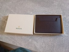 Rolex kartenetui dunkelbraun gebraucht kaufen  Karlsruhe