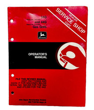 Grelha a gás John Deere 34G 44G OMTY20728 manual do operador comprar usado  Enviando para Brazil