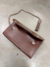 Vintage leather long for sale  ADDLESTONE