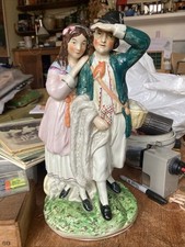 Staffordshire pottery figures for sale  SAFFRON WALDEN