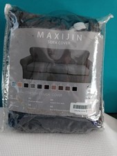 Capa de assento MAXIJIN super elástica para sofá de 1 lugar. Cinza comprar usado  Enviando para Brazil