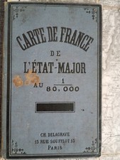 Carte etat major d'occasion  Marseille IX