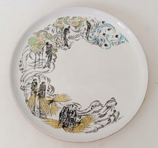 Piatto ceramica disegno usato  Putignano