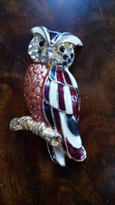 Broche chouette hibou d'occasion  Xertigny