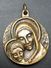 Médaille religieuse bronze d'occasion  Houilles