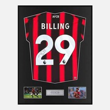 Usado, Camisa emoldurada Philip Billing assinada Bournemouth Home 2023-24 [clássica] comprar usado  Enviando para Brazil