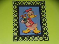 Cadre carte floquee d'occasion  Montbron