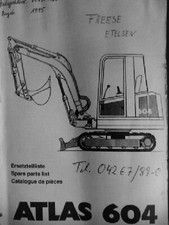 Atlas 604 ersatzteilbuch gebraucht kaufen Atlas 604 ersatzteilbuch gebraucht kaufen  Dresden
