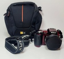 Câmera Digital Nikon COOLPIX L810 12.1 MP 15x Zoom Óptico Vermelha Com Bolsa -840r2, usado comprar usado  Enviando para Brazil