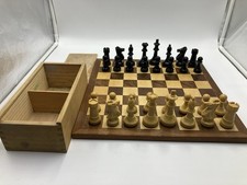 Chess set board for sale  NEW MALDEN