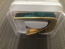 Novo! Conjunto completo Thalia Exotic Series guitarra dourada capo pérola azul-petróleo comprar usado  Enviando para Brazil