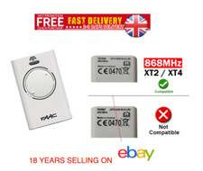 Faac xt2 868mhz for sale  FILEY