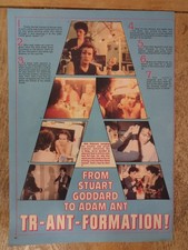 Adam ant 1980s for sale  TAMWORTH