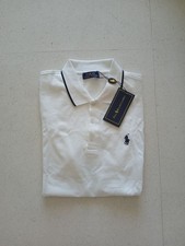 Polo Ralph Lauren Bianco con Bordo Blu comprar usado  Enviando para Brazil