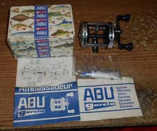 VINTAGE ABU GARCIA AMBASSADEUR 6500C CARRETEL DE LANÇAMENTO DE ISCA/NA CAIXA/MUITO BOM/RESISTENTE! comprar usado  Enviando para Brazil