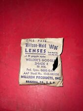 Vintage willson lenses for sale  OXFORD