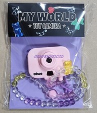 Usado, aespa MEU MUNDO OFICIAL MD MERCADORIAS CÂMERA DE BRINQUEDO + CARTÃO FOTOGRÁFICO LACRADO comprar usado  Enviando para Brazil