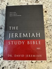 Jeremiah study bible for sale  Lakeville