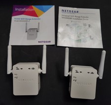 Netgear WN3000RPv3 extensor de alcance Wi-Fi universal repetidor de internet doméstico conjunto de 2 comprar usado  Enviando para Brazil