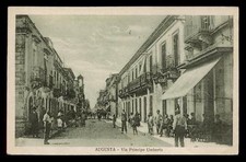 Cartolina augusta via usato  Ragusa