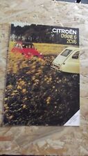 Catalogue brochure citroen d'occasion  Vaison-la-Romaine