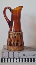 Mid century amber for sale  LEATHERHEAD
