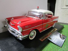 CHEVROLET BEL AIR FIRE CHIEF Pompier 1957 1/18 d YATMING 92106 voiture miniature comprar usado CHEVROLET BEL AIR FIRE CHIEF Pompier 1957 1/18 d YATMING 92106 voiture miniature comprar usado  Enviando para Brazil