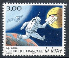 Timbre 3155 cosmonaute d'occasion  Reims