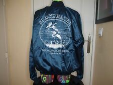 Bomber vintage bleu d'occasion  Paris XVIII