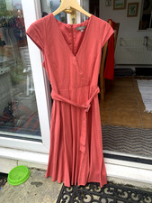 Coral coloured linen for sale  WALSALL