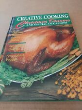 Creative Cooking Institute "Christmas Dinners And Special Occasions" EUC  segunda mano  Embacar hacia Mexico