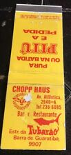 Capa Matchbook Chopp Haus Estr. da Tubarao Barra de Guaratiba 9907 comprar usado  Enviando para Brazil