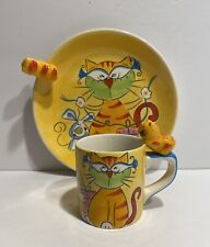 Ceramic cat mug for sale  Indianapolis