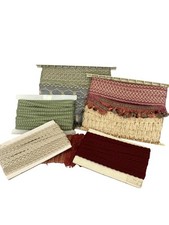 Fibatek Vintage Haberdashery Recortar Coleccionar Paquete Artesanal Costura Adorno segunda mano  Embacar hacia Mexico