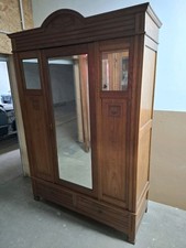 Jugendstil kleiderschrank eich gebraucht kaufen  Oberweißbach/Thür. Wald