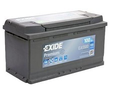 Batterie Exide EA1000 12v 100ah 900A 353x175x190mm Varta G3 H3 d'occasion  Soliers