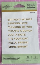 Spellbinders glimmer everyday for sale  WATERLOOVILLE