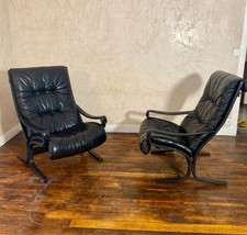 Paire fauteuils vintage d'occasion  Lamorlaye