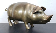 Vintage brass pig for sale  Glendale