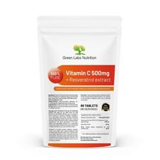 Vitamina C 500mg + Resveratrol, Rose Hips e Bioflavonóides Comprimidos – Envelhecimento Saudável, usado comprar usado  Enviando para Brazil