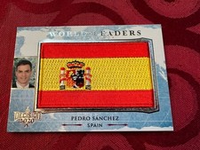 Usado, Patch de bandeira de decisão Pedro Sánchez cartão primeiro-ministro da Espanha 2020 Madri comprar usado  Enviando para Brazil