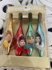 Glass christmas ornament for sale  USA