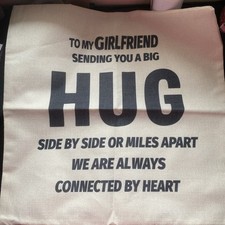 Cushion cover girlfriend for sale  DELABOLE