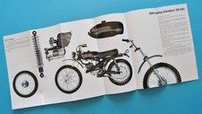 Original Vintage 1974 Harley Davidson SR-100 Folheto 100cc Motocicleta comprar usado  Enviando para Brazil