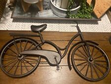Decoração de parede colecionável de metal para bicicleta suspensa marrom/bronze comprar usado  Enviando para Brazil