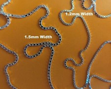 Box chain necklace d'occasion  Expédié en Belgium