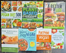 Book lot vegan for sale  Holiday